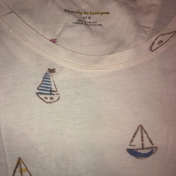 Anthropologie Pilcro &the Letterpress Sailboat Tee - Picture 4 of 4